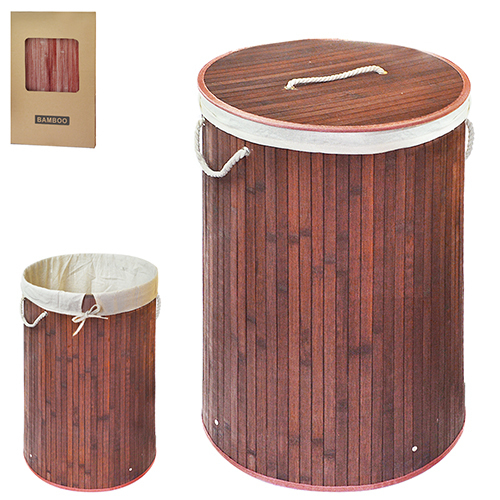 

Корзина для белья STN Bamboo 35 х 60 см Red Wood