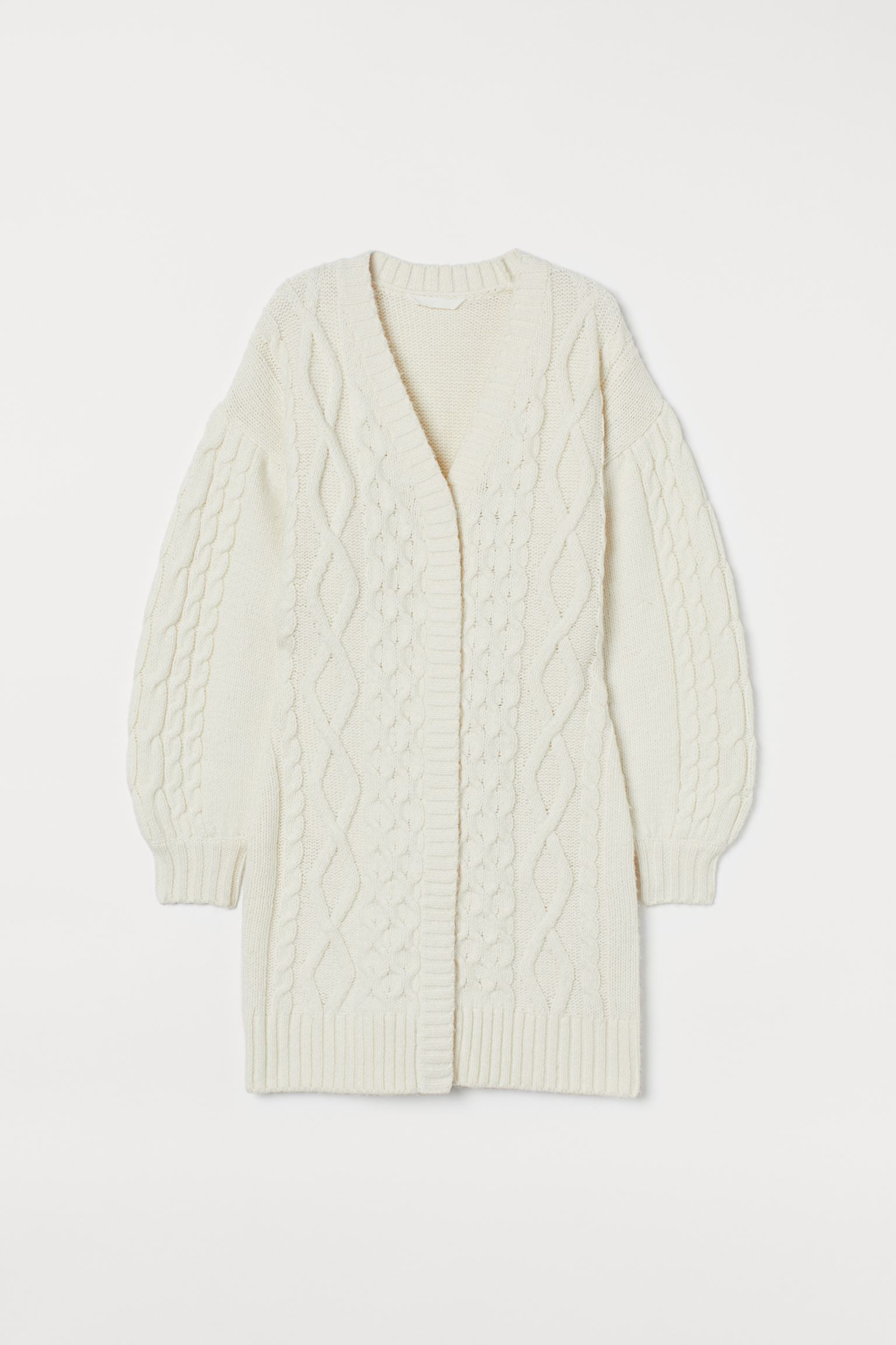 

Кардиган H&M S молочный 17089247392
