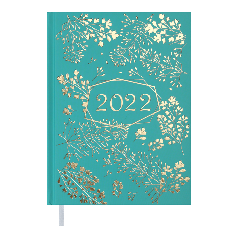 

Дневник датированный Buromax Pich 2022 A5 336 страниц бирюзовый (BM.2158-06)