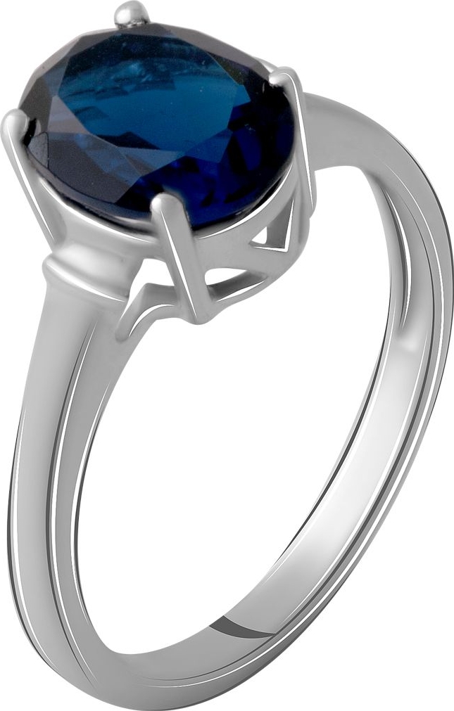 

Серебряное кольцо SilverBreeze с сапфиром nano 1.688ct 2059288 18 размер, 18 размер