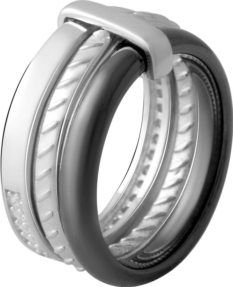 

Серебряное кольцо SilverBreeze с керамикой 2070023 18 размер, 18 размер