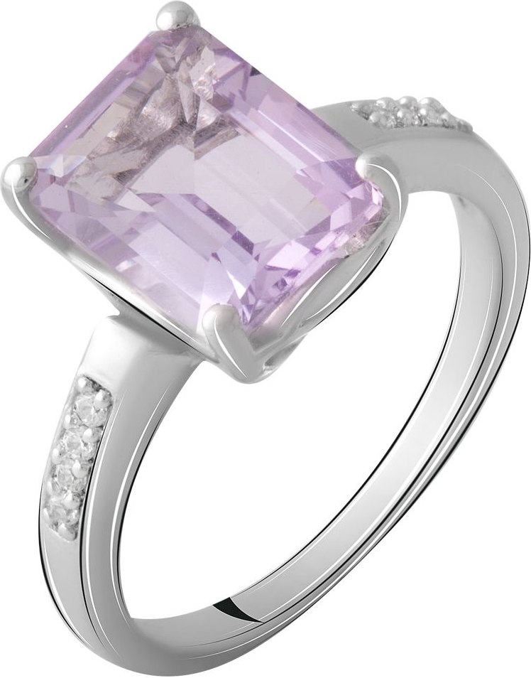 

Серебряное кольцо SilverBreeze с натуральным аметистом 2.8ct 2048633 17.5 размер, 17.5 размер