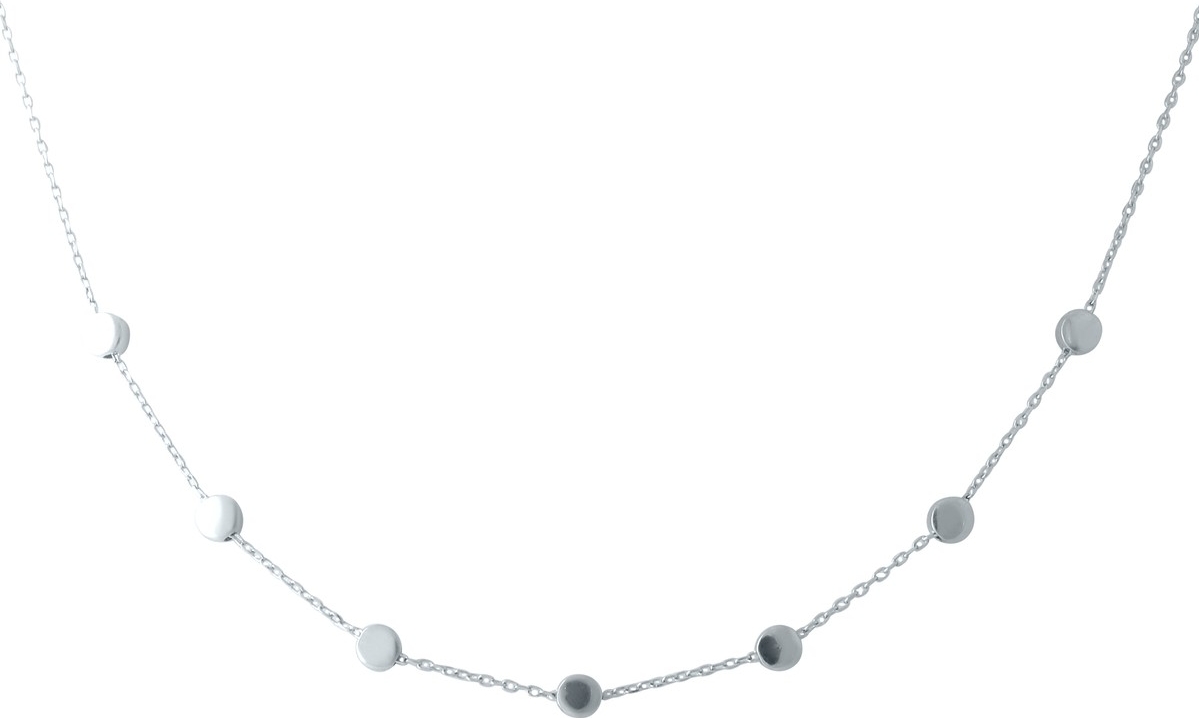 

Серебряное колье SilverBreeze без камней 1952863 400430 размер, 400-430мм размер