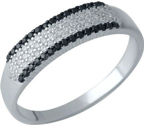 

Серебряное кольцо SilverBreeze с фианитами 1977880 17.5 размер, 17.5 размер