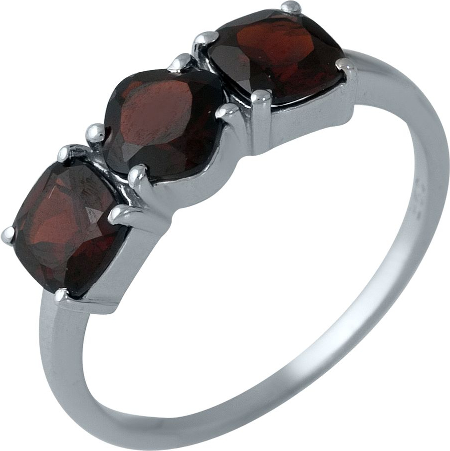 

Серебряное кольцо SilverBreeze с натуральным гранатом 1987582 18 размер, 18 размер
