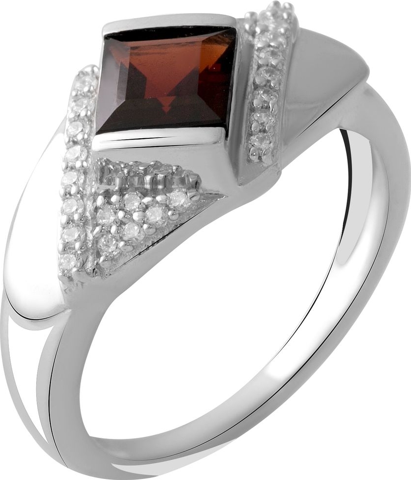 

Серебряное кольцо SilverBreeze с натуральным гранатом 1.29ct 2051602 18 размер, 18 размер
