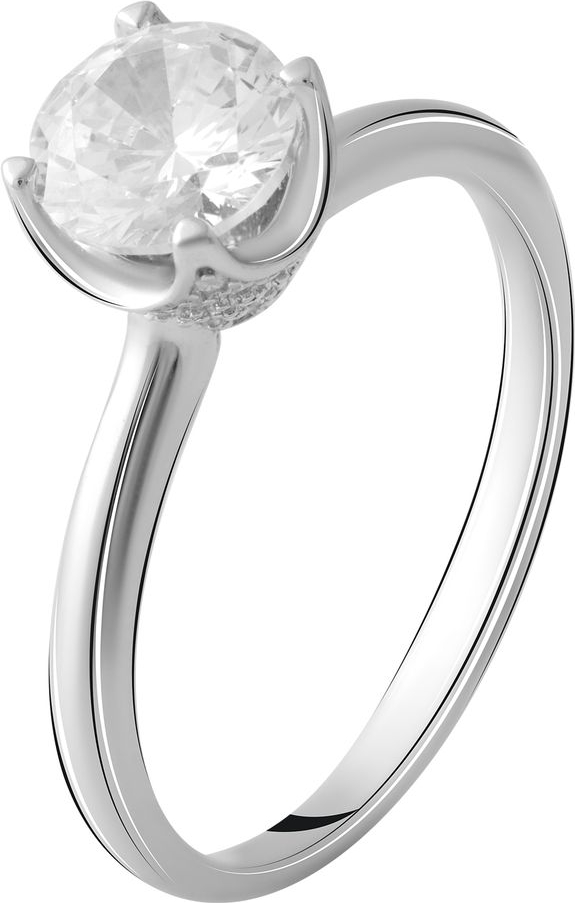 

Серебряное кольцо SilverBreeze с фианитами 2055747 17 размер, 17 размер