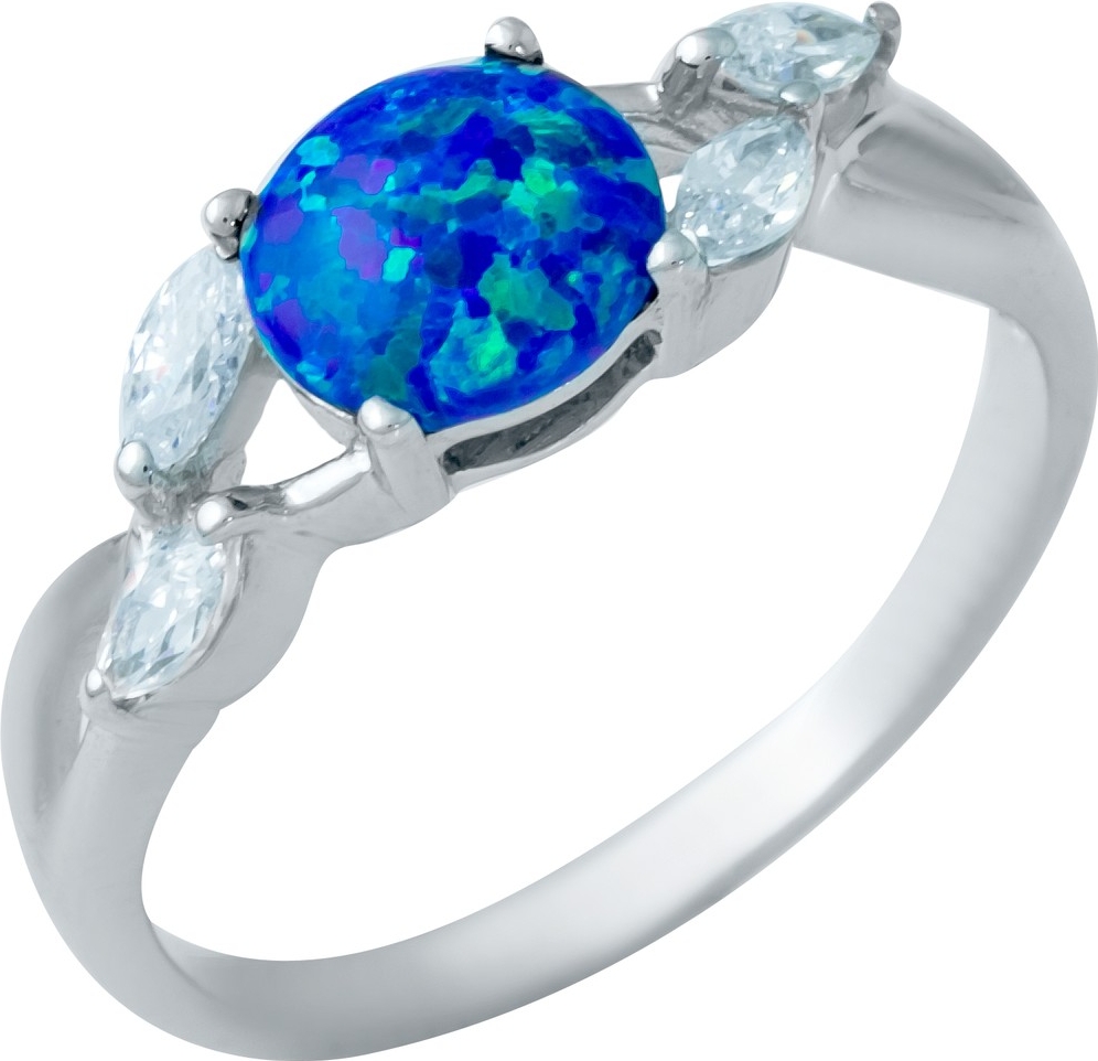 

Серебряное кольцо SilverBreeze с опалом 0.95ct 1948323 18.5 размер, 18.5 размер
