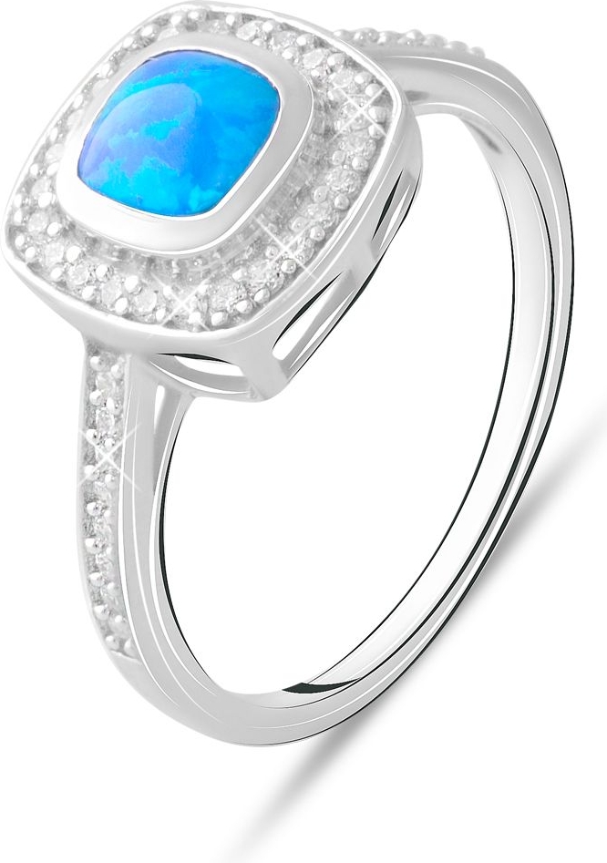 

Серебряное кольцо SilverBreeze с опалом 0.86ct 2072874 18.5 размер, 18.5 размер