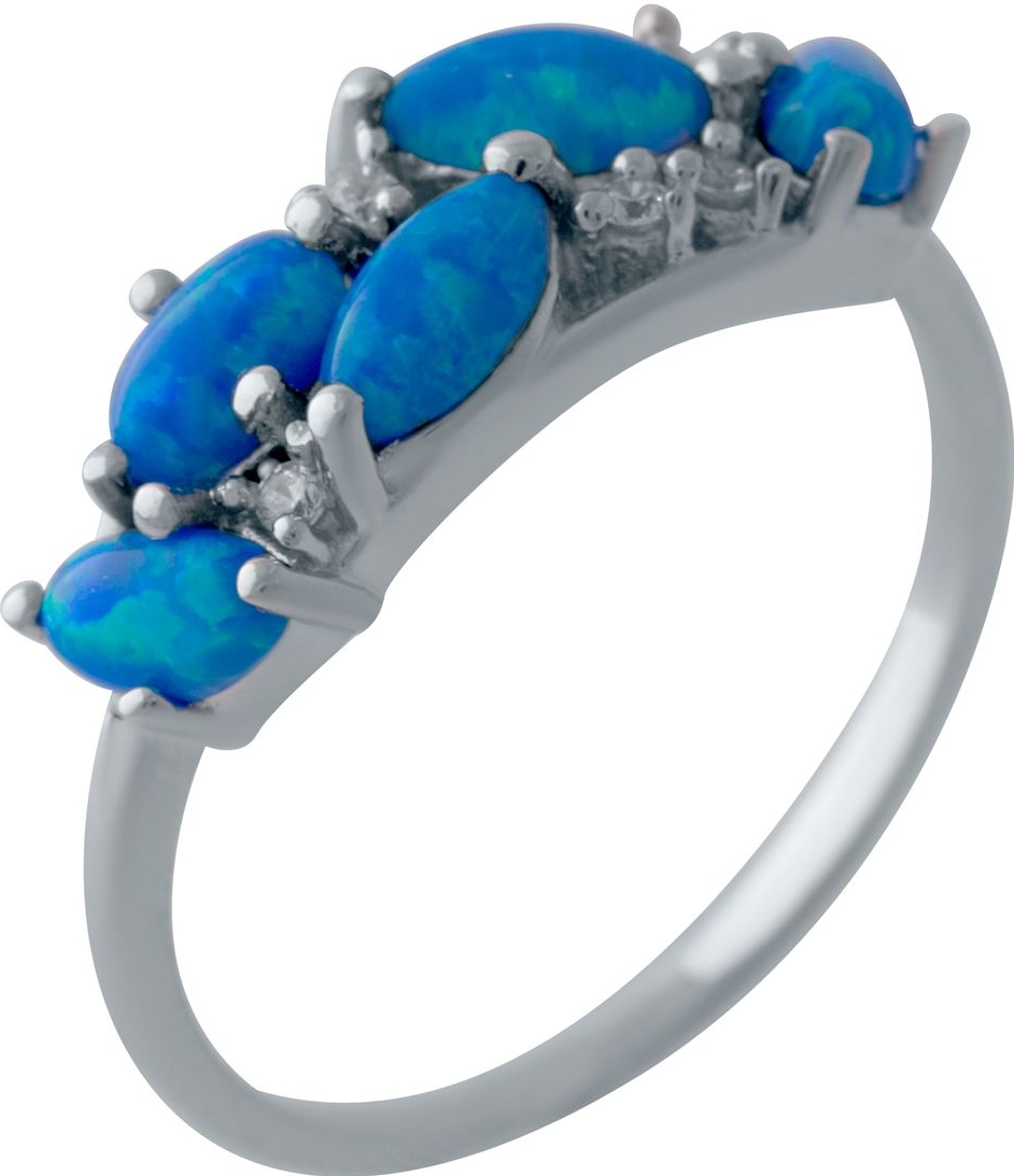 

Серебряное кольцо SilverBreeze с опалом 0.588ct 2024101 18.5 размер, 18.5 размер