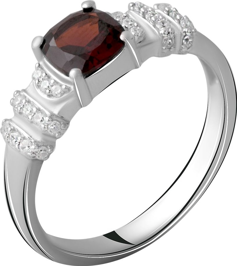 

Серебряное кольцо SilverBreeze с натуральным гранатом 1.474ct 2062769 17.5 размер, 17.5 размер