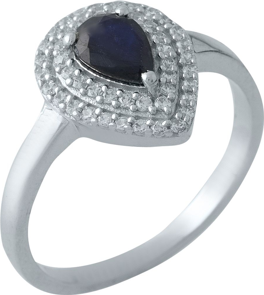 

Серебряное кольцо SilverBreeze с натуральным сапфиром 0.93ct 1971239 18.5 размер, 18.5 размер