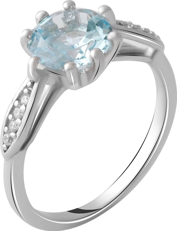 

Серебряное кольцо SilverBreeze с натуральным топазом 2.37ct 2049241 18 размер, 18 размер