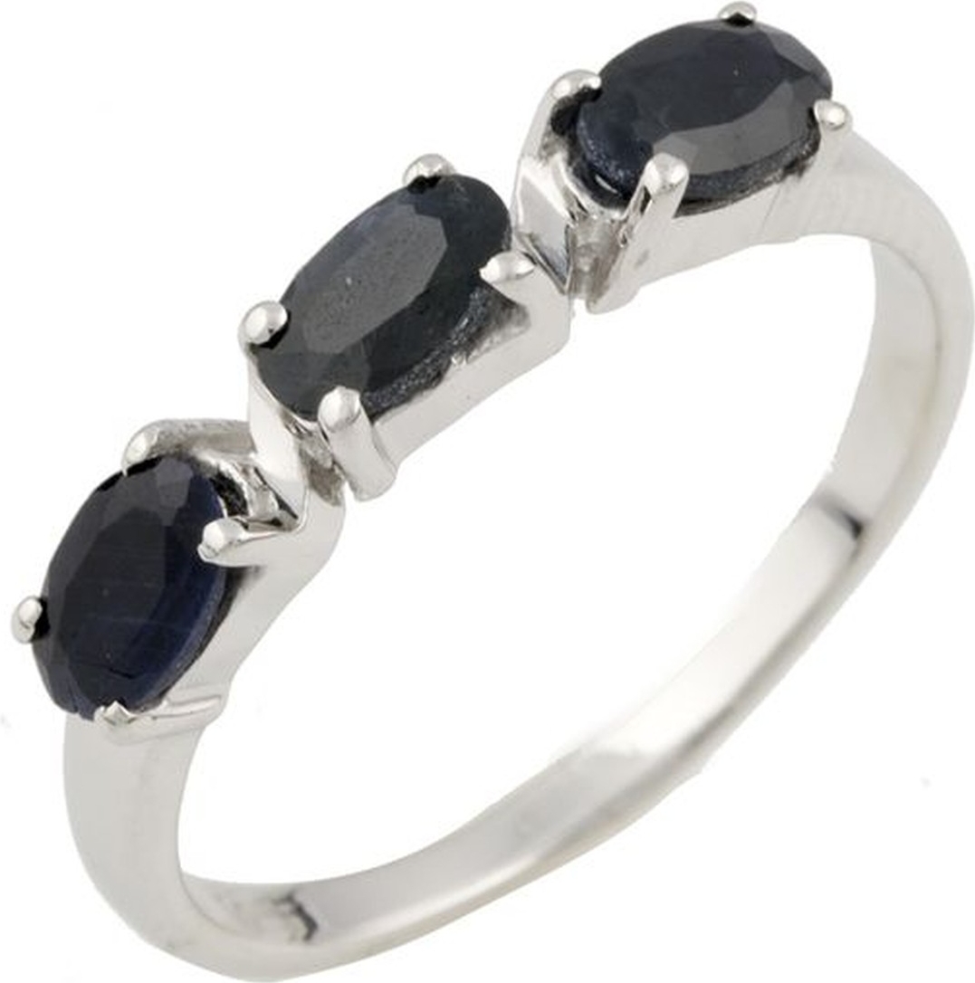 

Серебряное кольцо SilverBreeze с натуральным сапфиром 0.892ct 0467344 18.5 размер, 18.5 размер