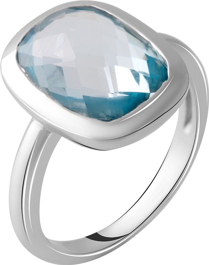 

Серебряное кольцо SilverBreeze с натуральным топазом 7.33ct 2049487 17.5 размер, 17.5 размер