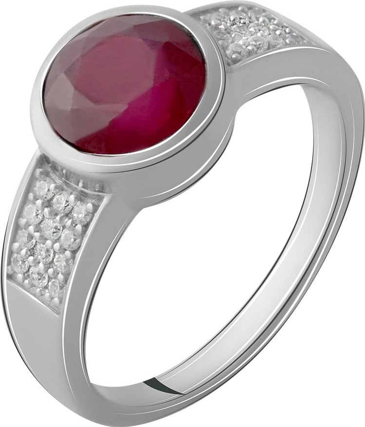 

Серебряное кольцо SilverBreeze с натуральным рубином 3.102ct 2065005 18 размер, 18 размер