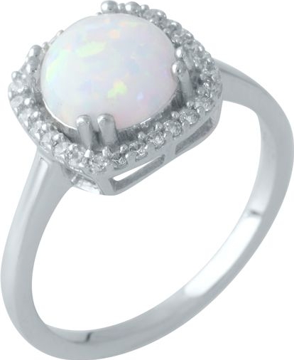 

Серебряное кольцо SilverBreeze с опалом 1.096ct 1960493 17 размер, 17 размер