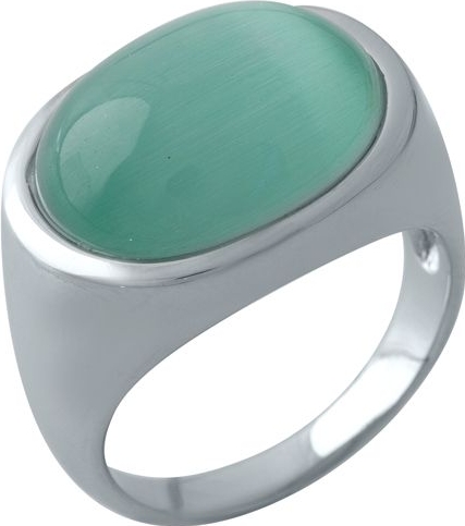 

Серебряное кольцо SilverBreeze с кошачим глазом 1974148 18 размер, 18 размер