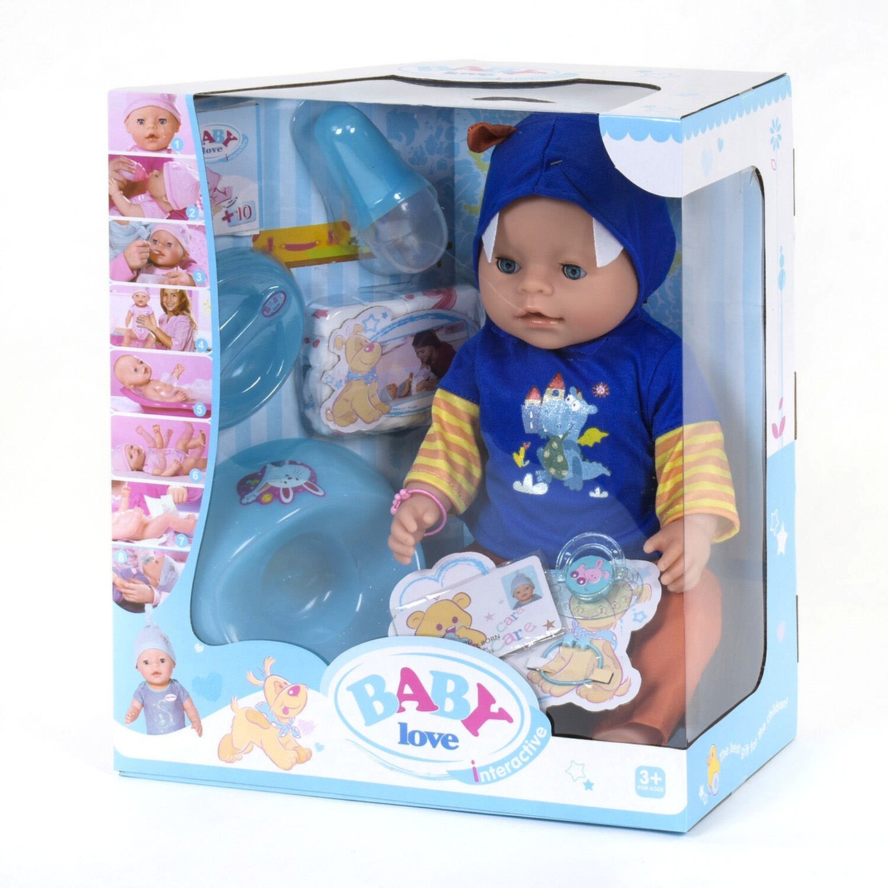 

Пупс функциональный BL 034 A