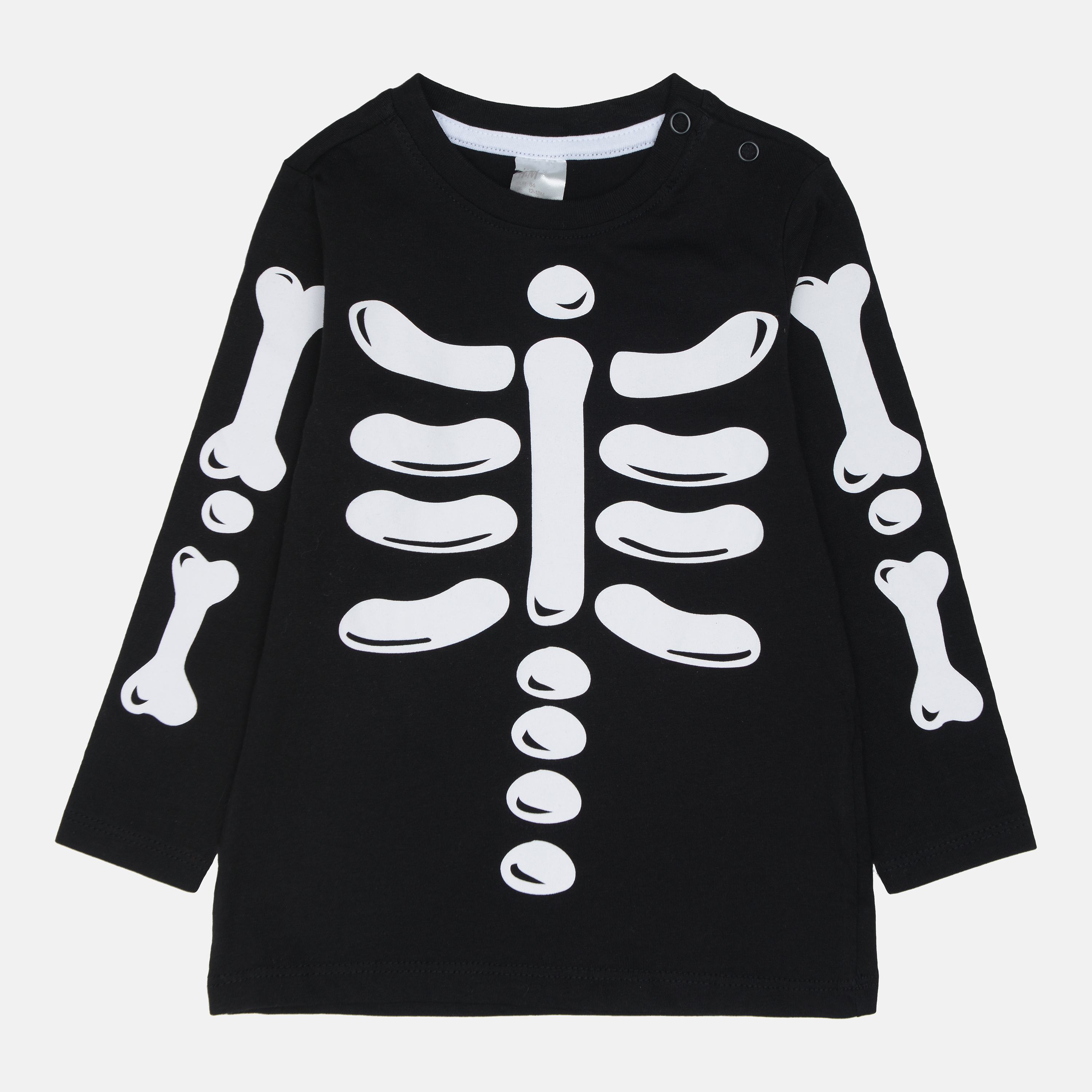 

Лонгслив H&M 86см черный 30077672490