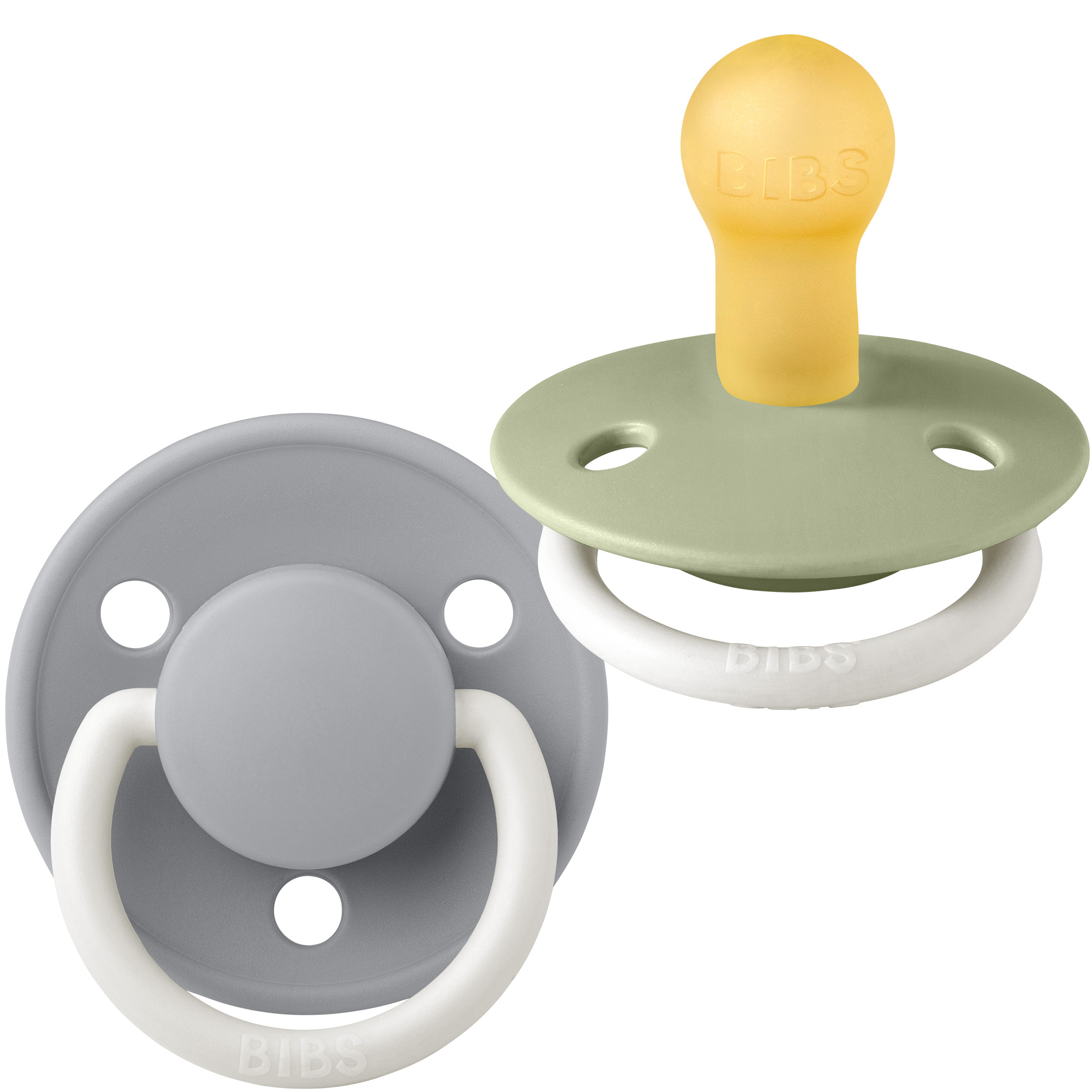 

Пустушки BIBS De Lux Latex Sage Night/Cloud Night розмір 1