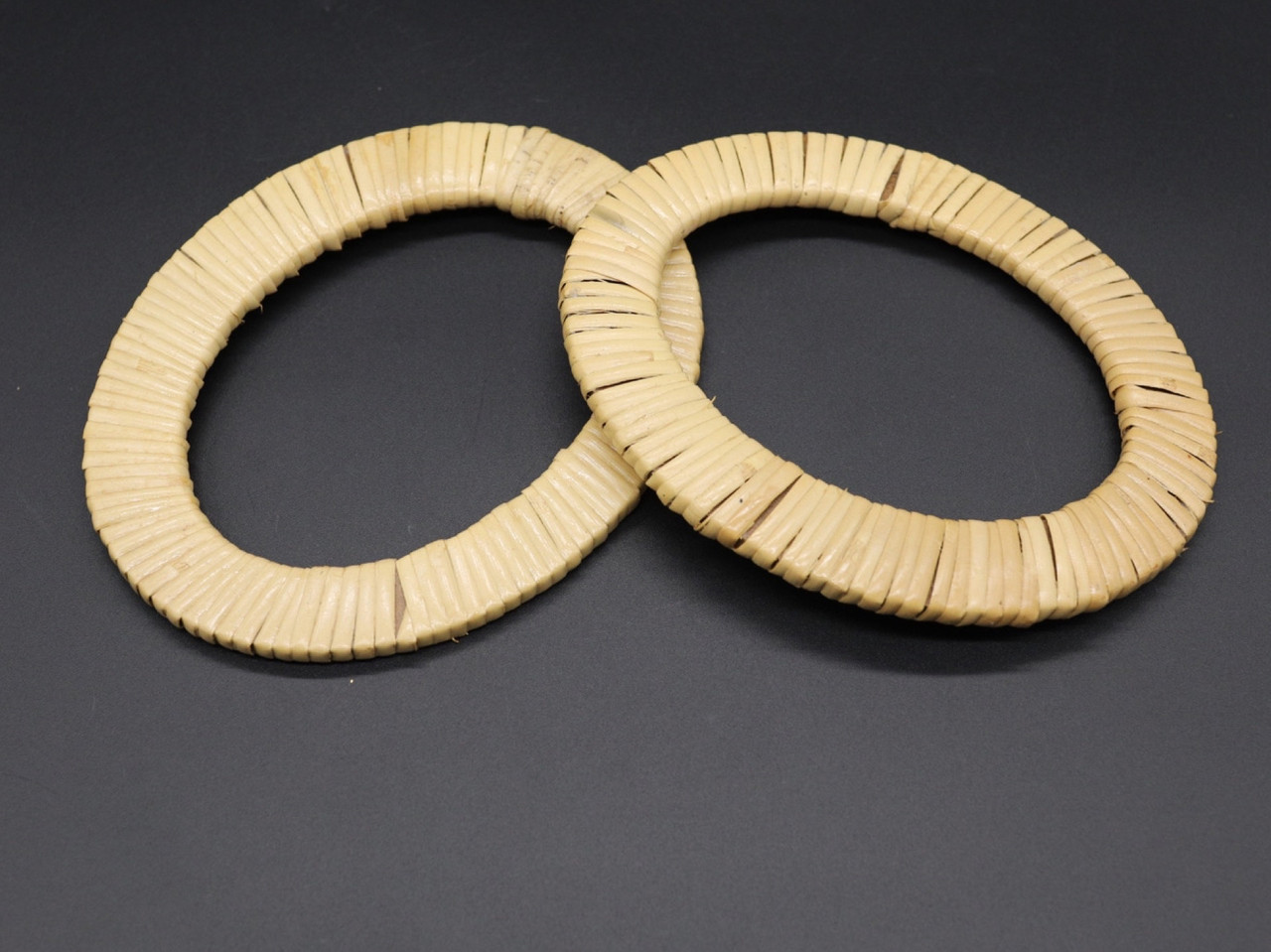 

Фермуар из дерева для сумок овальный с оплеткой 15 см Светлое дерево (FM-233)