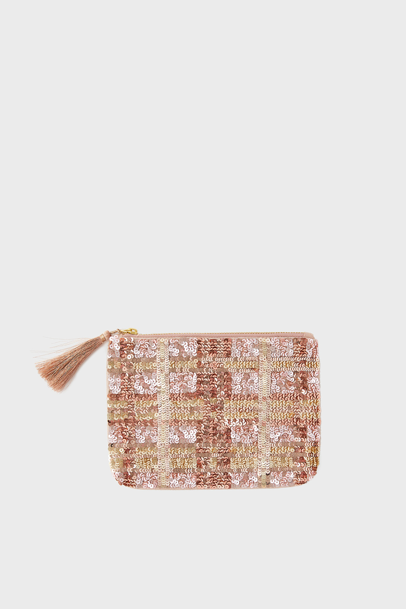 

Женский пудровый кошелек Sequin Pouch Accessorize OS 189071