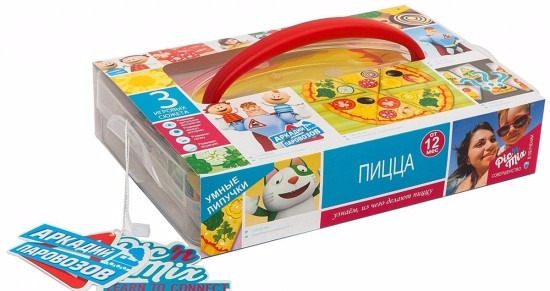 

ПикнМикс. Липучки. Аркадий Паровозов. Пицца(911404)