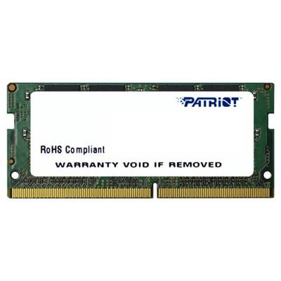 

Модуль памяти для ноутбука SoDIMM DDR4 16GB 2666 MHz Patriot (PSD416G26662S)