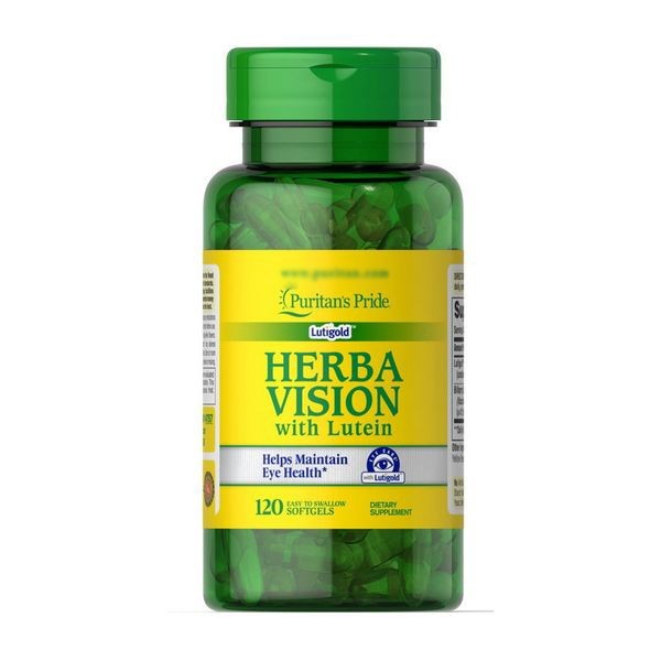 

Экстракт черники Puritan's Pride Herba Vision with Lutein and Bilberry 120 капсул