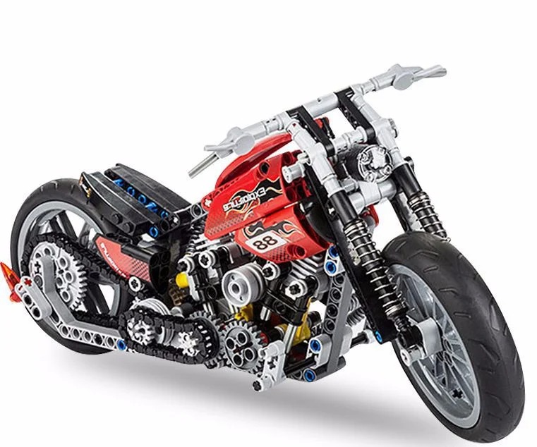 

Конструктор JiSi bricks 3354 Мотобайк