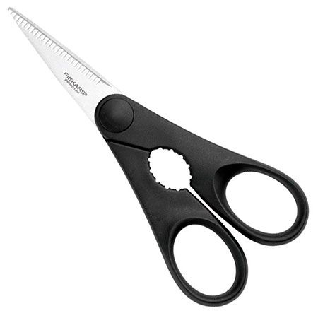 

Ножницы кухонные Fiskars Essential с открывалкой 20 см 1023820