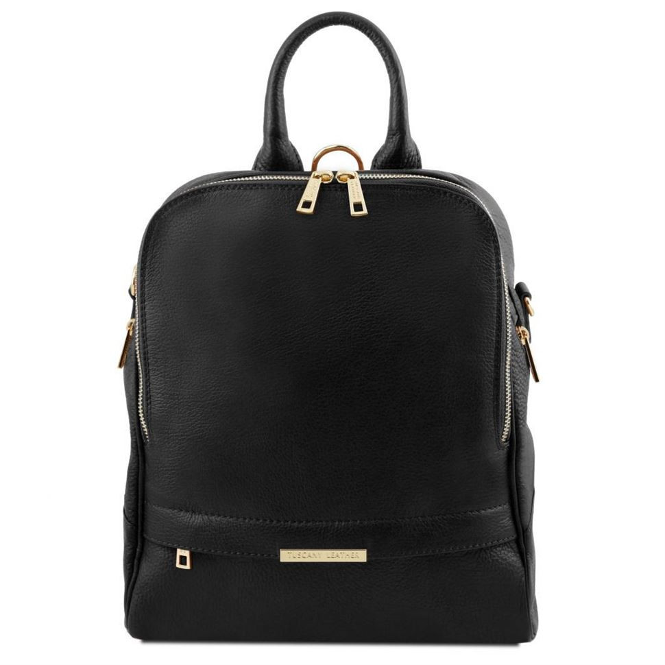 

TL141376 Черный TL Bag - женский кожаный рюкзак мягкий от Tuscany