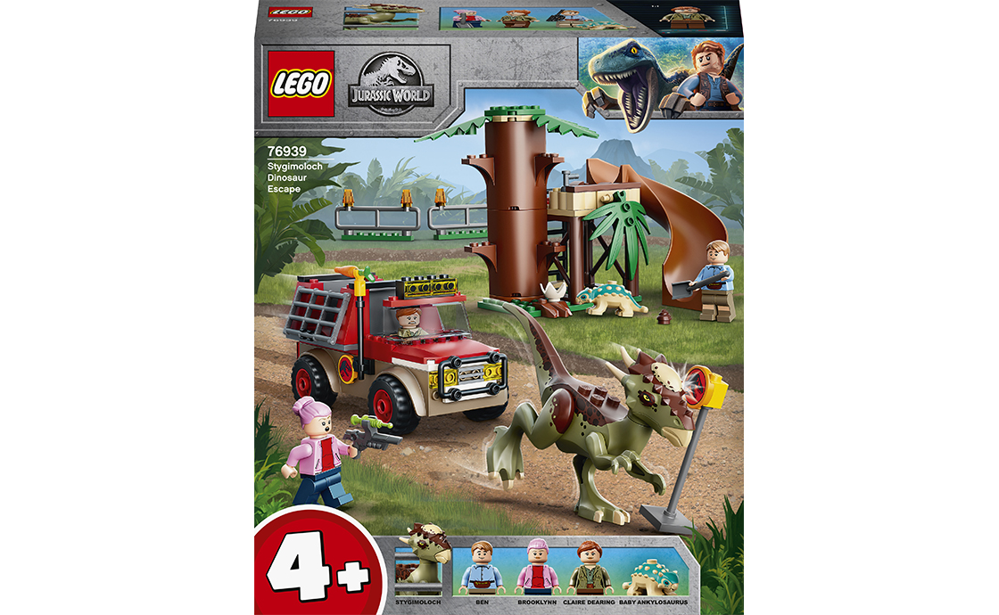 

Конструктор LEGO Втеча динозавра стигомолоха 129 деталей (76939)