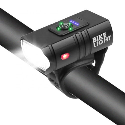 

Велофонарь BK-02Pro-2XPE Aluminum, аккумулятор
