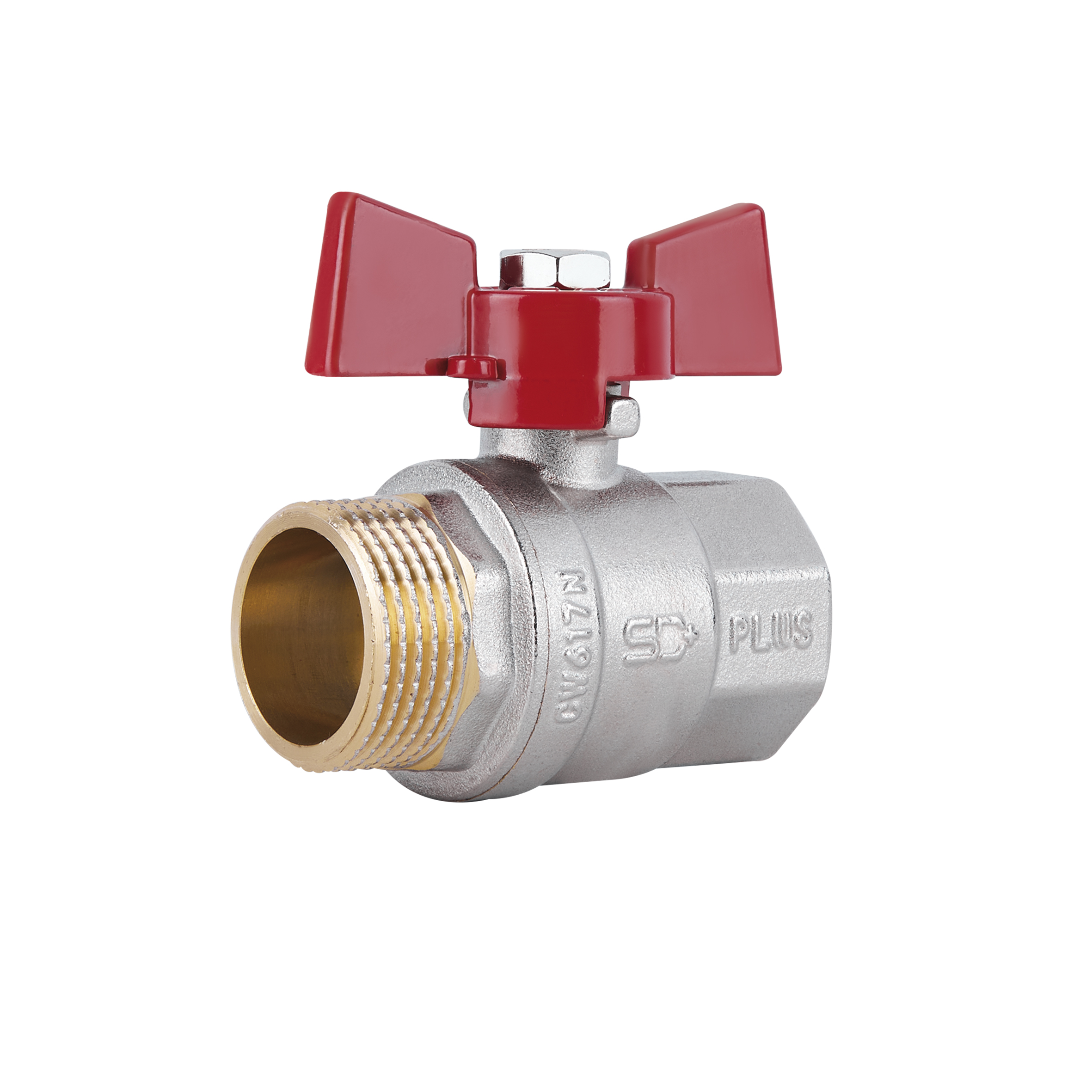 

Кран шаровой SD Plus 1" ВН для воды (бабочка) SD607NW25PN40