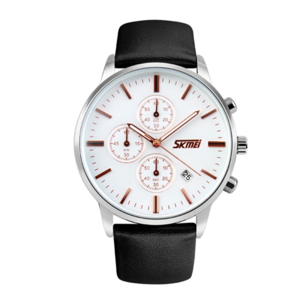 

Часы Skmei 9103 White Dail Black Strap BOX