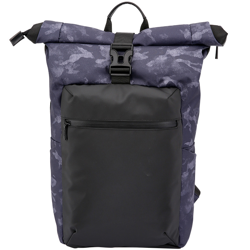 

Рюкзак роллтоп TUGUAN ROLLTOP CF-1822 камуфляжный синий
