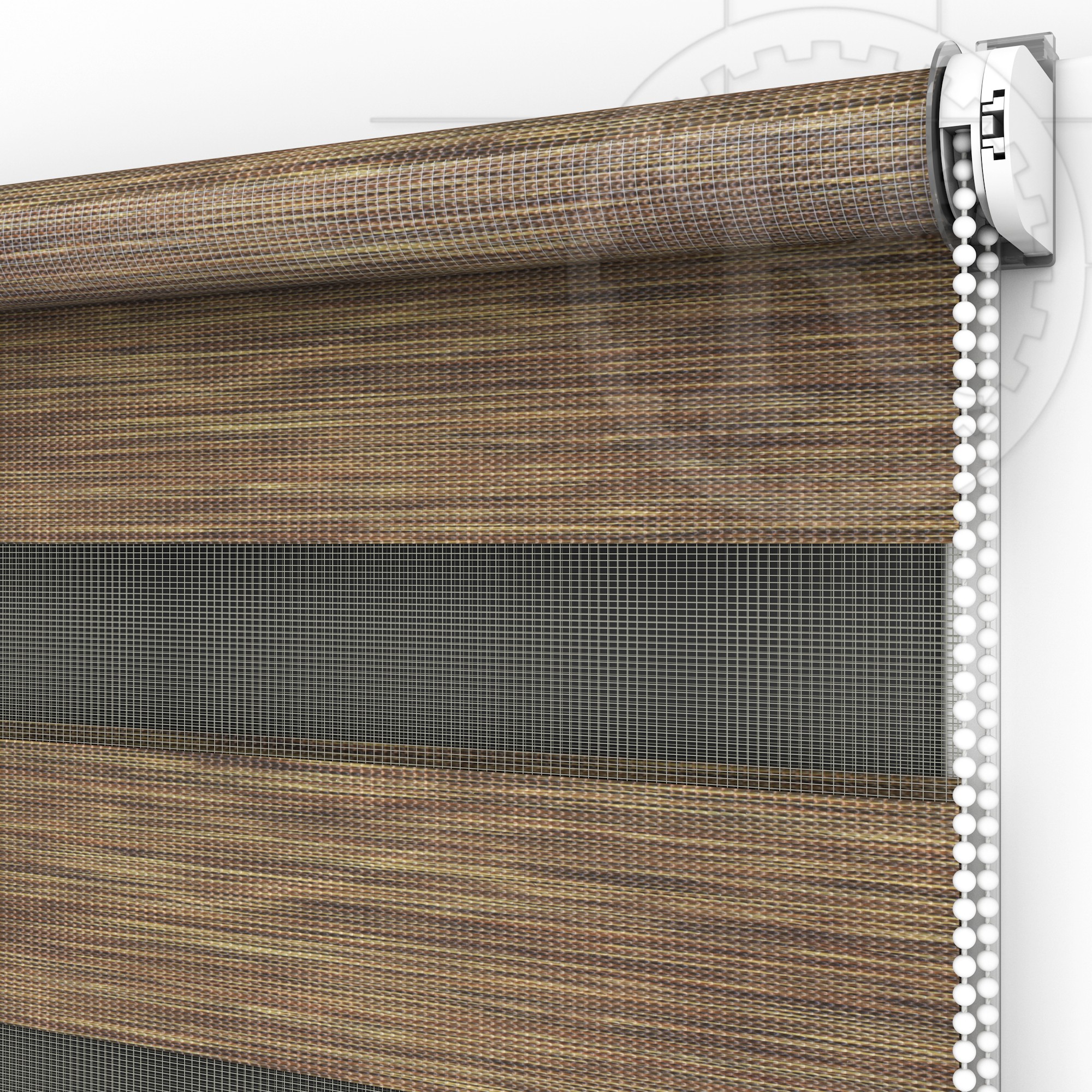 

Жалюзи День-Ночь Bahama 2705 Walnut 110 x 200 см