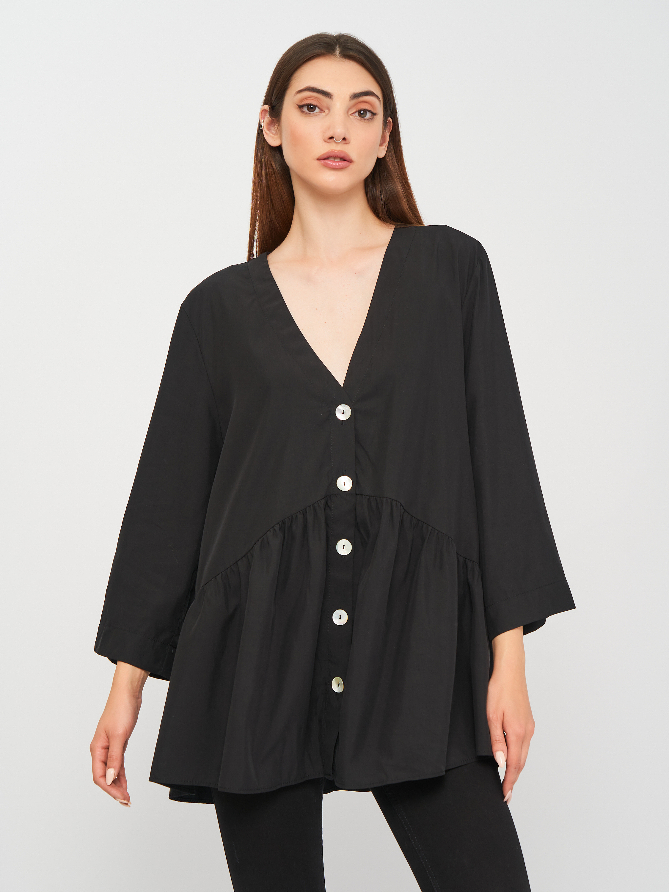 

Блуза Zara 4437/264/800 XL Черная
