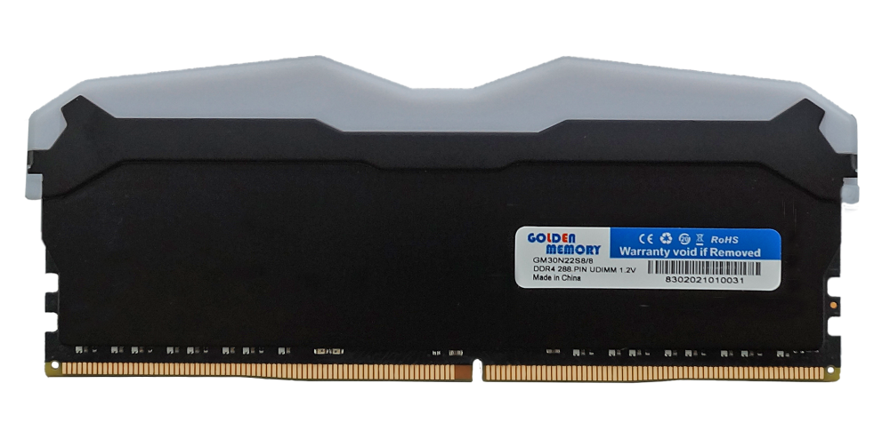 

Оперативная память DDR4-3000 8Gb PC4-24000 RGB Golden Memory GM30N22S8/8R (770001164)