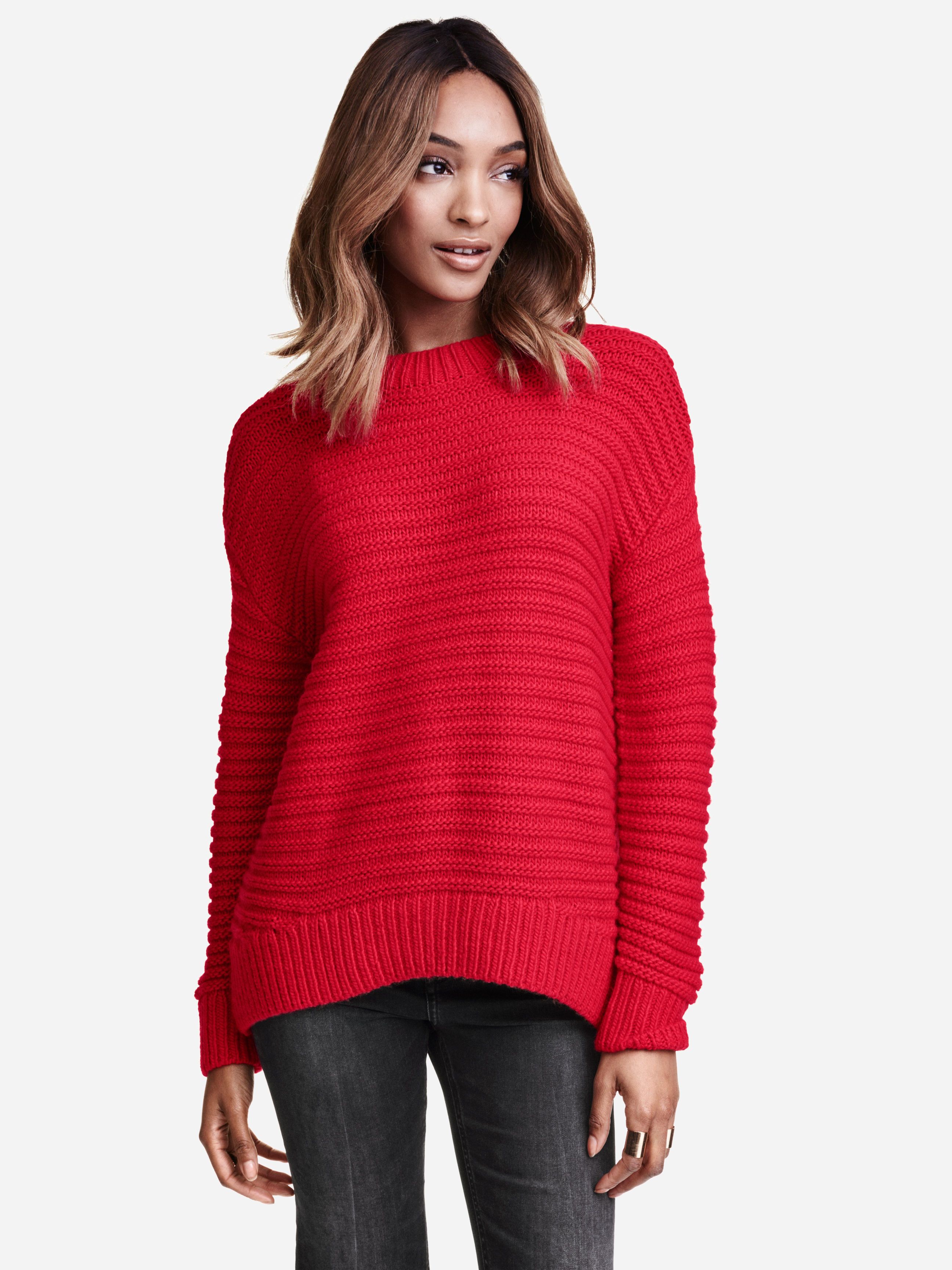 

Джемпер H&M XAZ044044HJOS M Красный