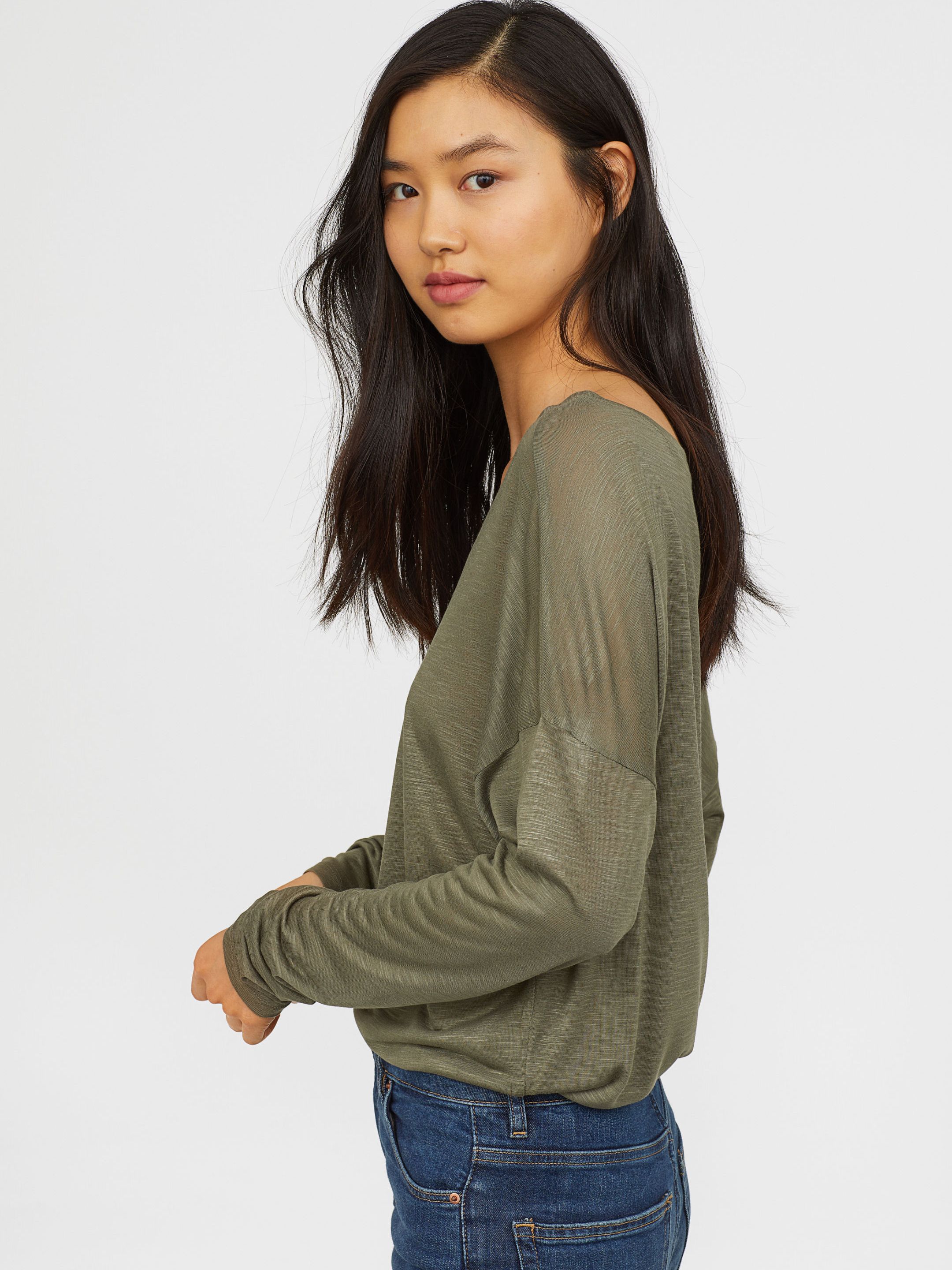

Лонгслив H&M XAZ102905IFGK  Зеленый, Лонгслив H&M XAZ102905IFGK L Зеленый