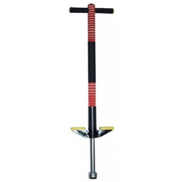 

Джампер Пого Стик Pogo Stick (Кузнечик) детский Черно-красный, палка-прыгалка