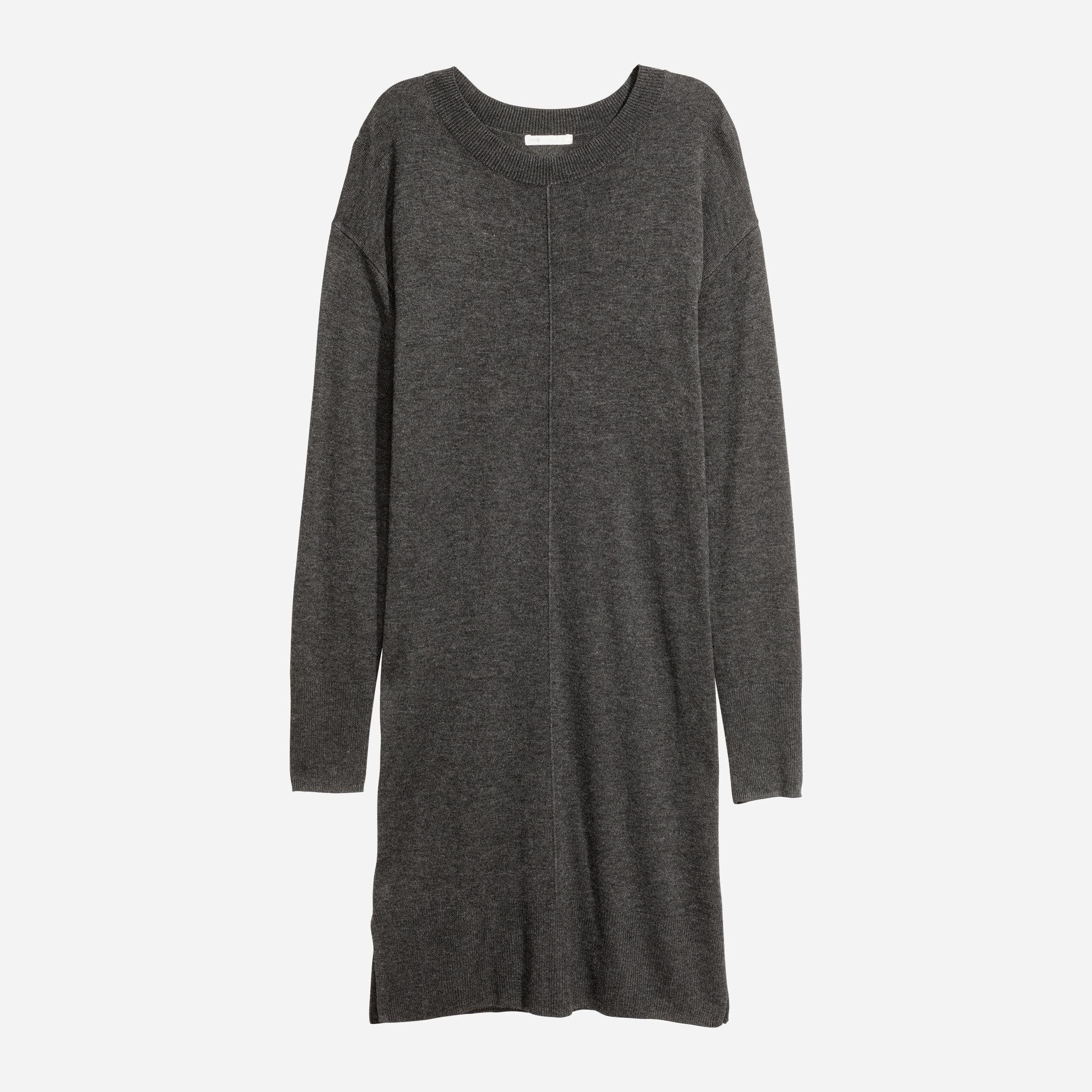 

Платье H&M XAZ072080HRWC  Темно-серое, Платье H&M XAZ072080HRWC XS Темно-серое