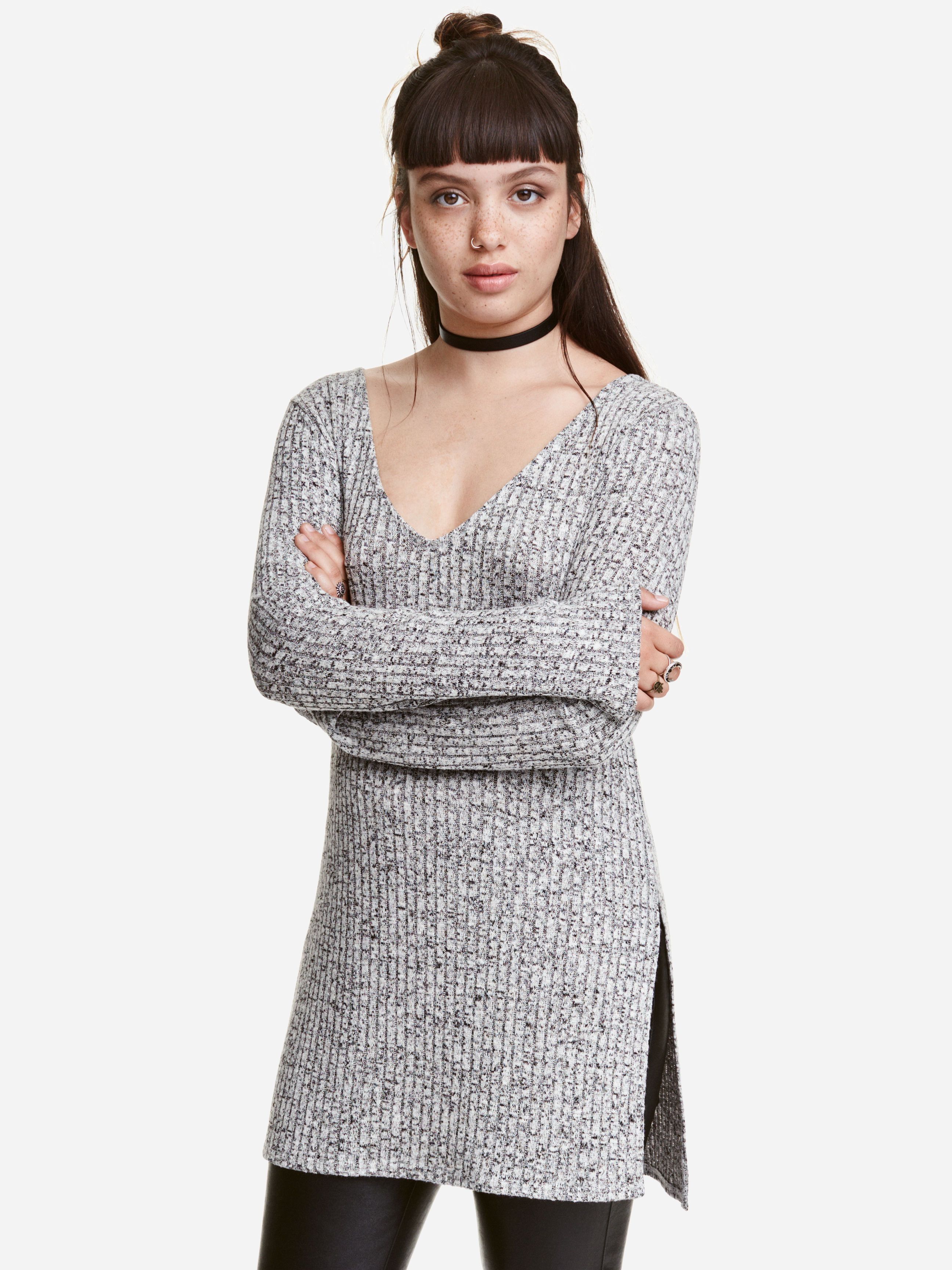 

Пуловер H&M XAZ019085TNLG XS Черный с белым