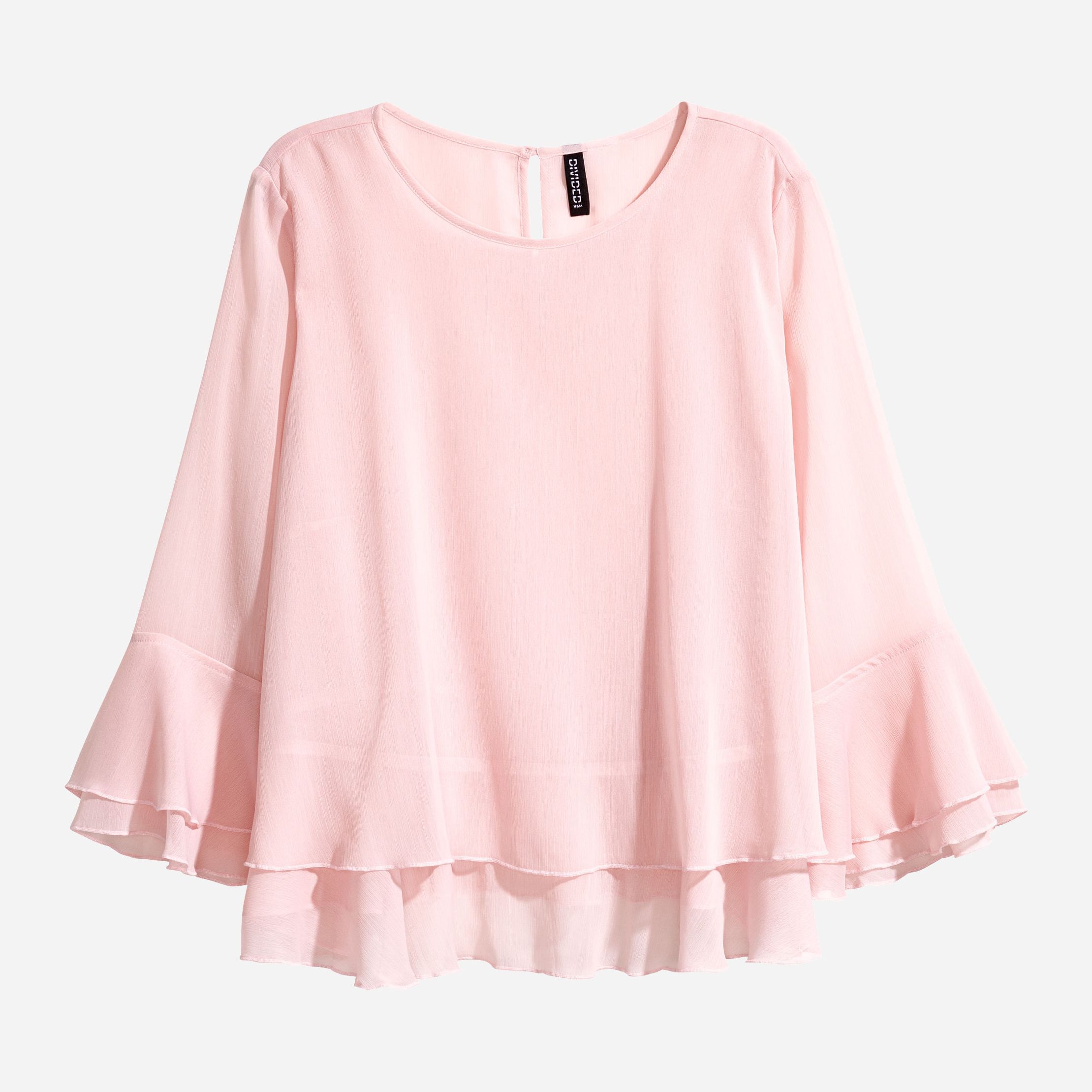 

Блузка H&M XAZ126751XVOF  Розовая, Блузка H&M XAZ126751XVOF 32 Розовая
