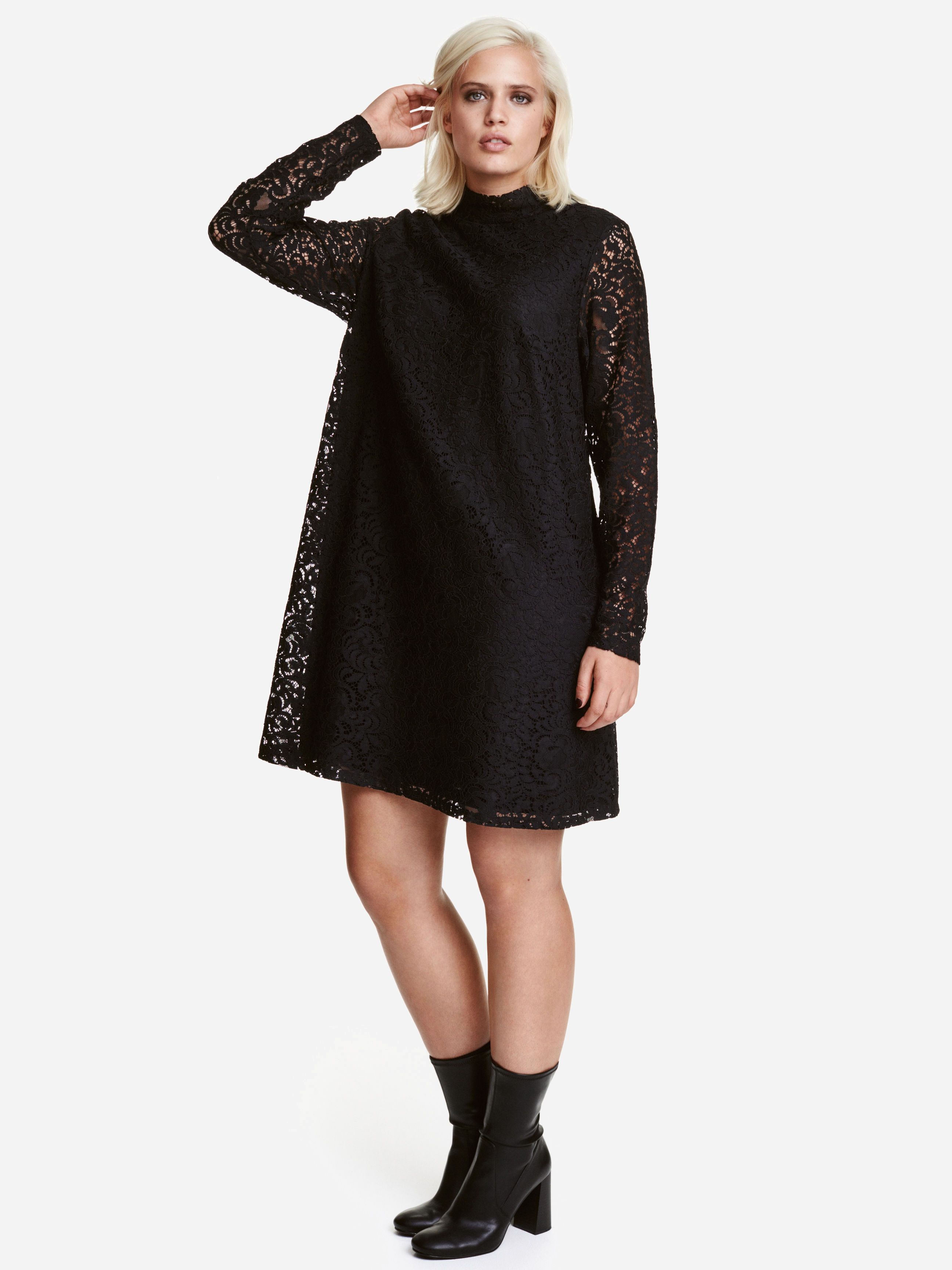 

Платье H&M XAZ045435XBWD  Черное, Платье H&M XAZ045435XBWD 3XL Черное