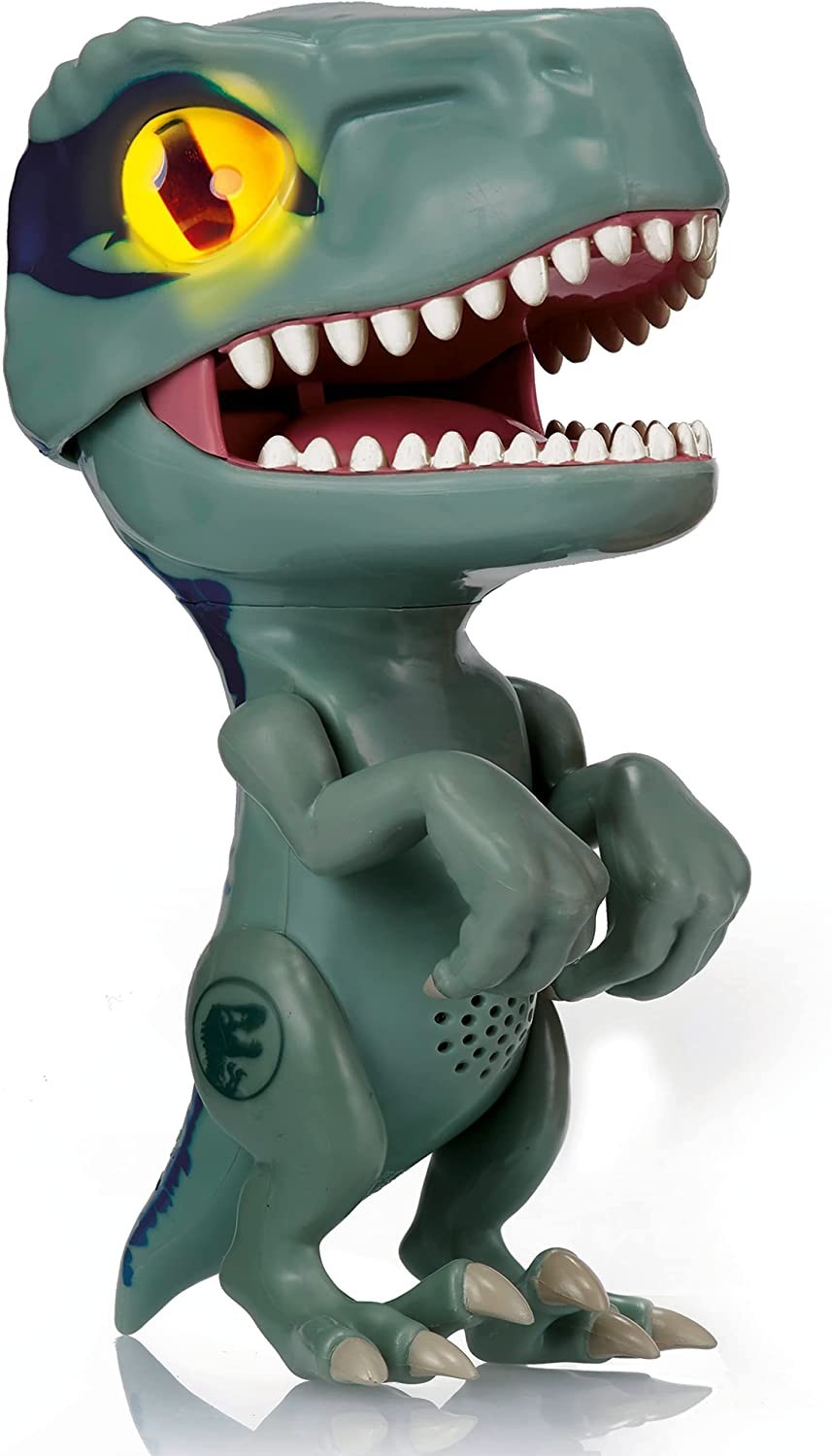 

Игрушка динозавр Jurassic World Детеныш велоцираптор (звук, свет) Мир Юрского Периода, Blue Trigger Chomper (5055394019317)