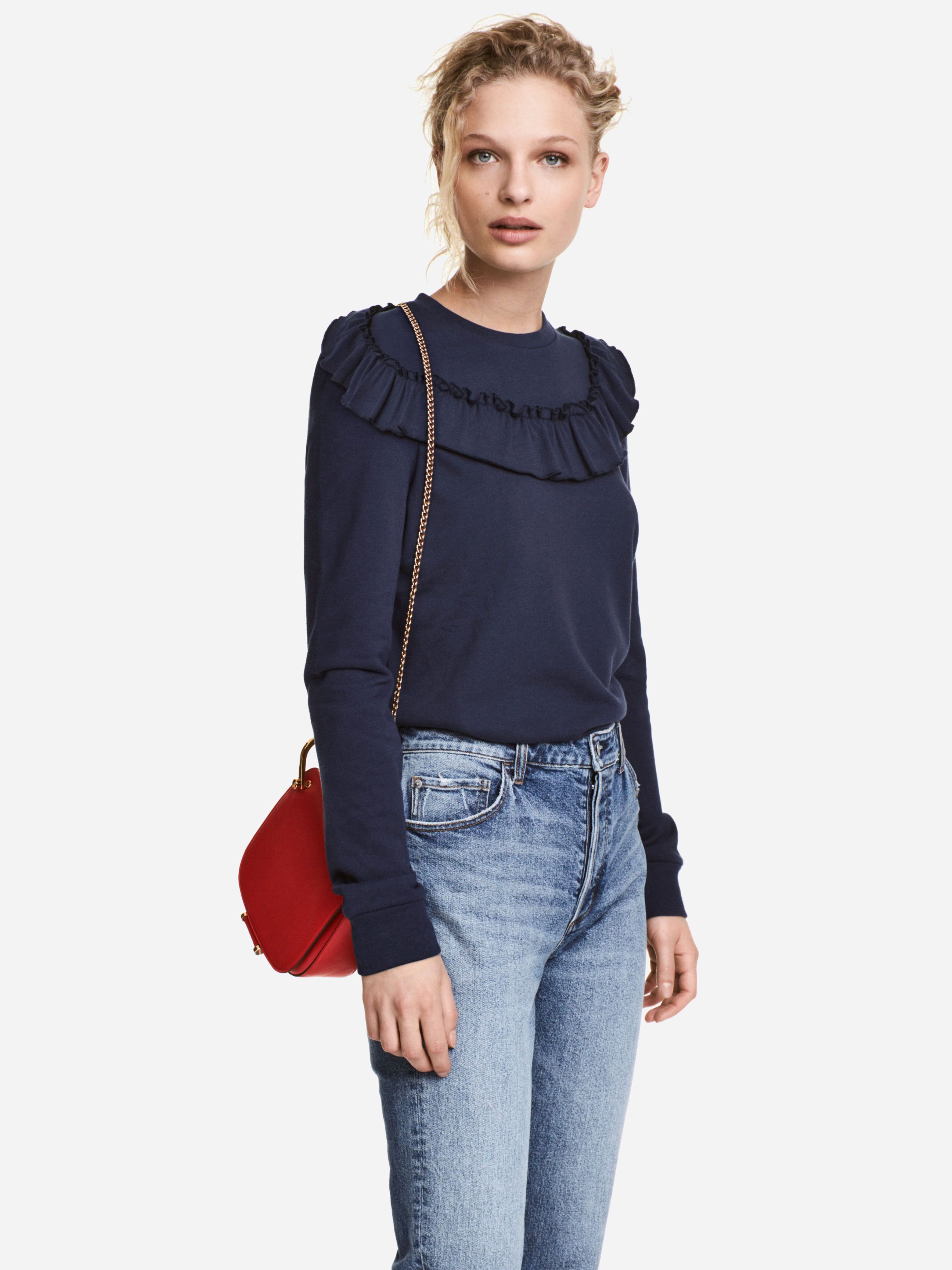 

Джемпер H&M XAZ050925QDSI  Темно-синий, Джемпер H&M XAZ050925QDSI XL Темно-синий
